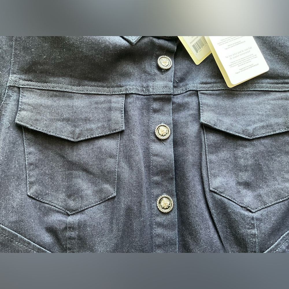 EMPROVED DENIM BLOUSE - Picture 9 of 12